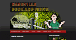 Desktop Screenshot of nashvilledeckandfence.com